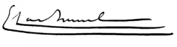 signature d'Edmond Lachenal