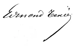 signature d'Edmond Texier