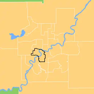 Carte de la circonscription
