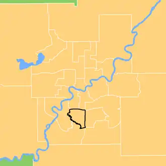 Carte de la circonscription