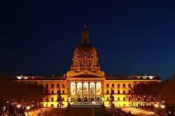 Parlement de l'Alberta.