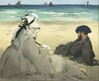 Sur la plage, 1873Édouard ManetMusée d'Orsay (Paris.)