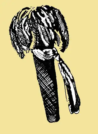  croquis en noir en blanc de l'effigie de Nyikang