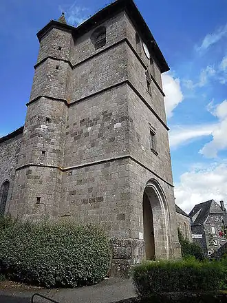 L'église de Raulhac.