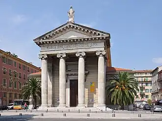 Église Notre-Dame-du-Port de Nice (XIXe siècle) place de l'île de Beauté