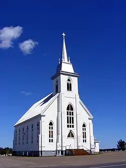 L'église Immaculée-Conception de Pokemouche.
