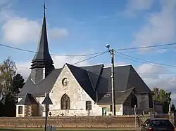 L'église Saint-Sauveur.