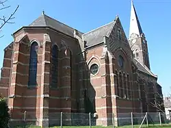 Le chevet de l'église