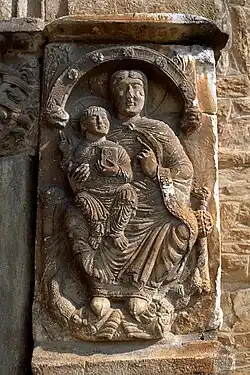 Vierge à l'enfant.