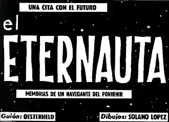 Logo original de la bande dessinée argentine.