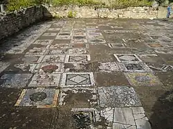 Vue générale de la mosaïque