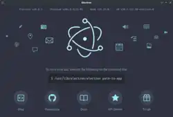 Description de l'image Electron 20.0.3 screenshot.png.