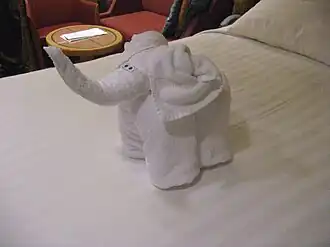 Image illustrative de l’article Animal en serviette