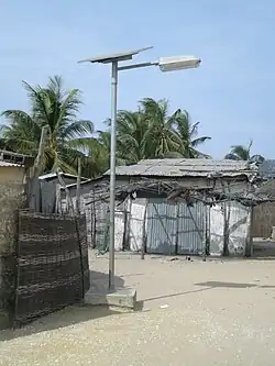 Éclairage public solaire