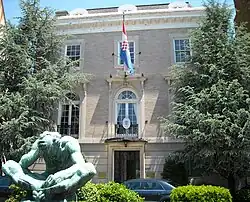Saint Jérome, Ivan Meštrović, 1954, Ambassade de Croatie à Washington