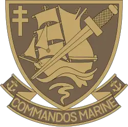 Insigne de béret des commandos marine