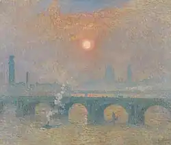 Waterloo Bridge, London (1918) par Émile Claus, collection privée