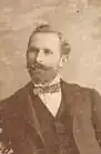 Emilio Núñez pris à Tampa en Floride en 1898