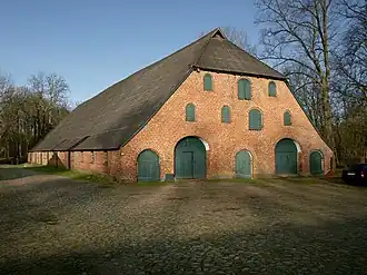 Anciennes étables construites en 1730