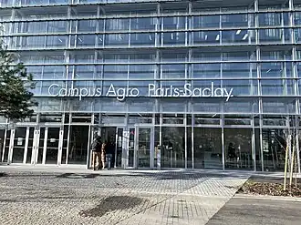 Nouveau bâtiment à Palaiseau, sur le plateau de Saclay, inauguré en 2022.