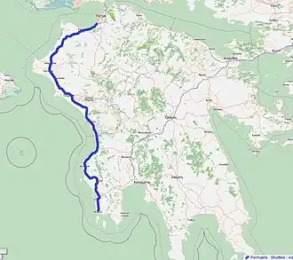Image illustrative de l’article Route nationale 9 (Grèce)