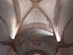 Voûte de la chapelle Sainte-Marguerite.