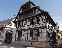 Maison de tanneur (XVIIIe-XIXe),26 rue de Strasbourg.