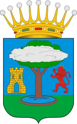 Armoiries d'El Hierro, avec garoé