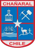 Blason de Chañaral ville et commune du Chili