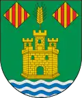 L'ancien blason historique de Formentera (quand elle était une comarque de six municipalités).