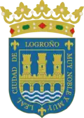 Blason de Logroño(fr) Logrogne