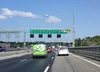 Sortie de Stora Essingen.