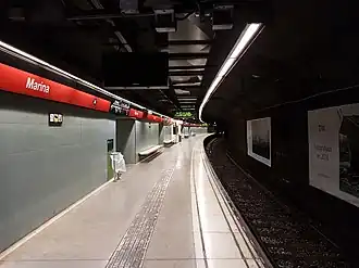 Image illustrative de l’article Marina (métro de Barcelone)