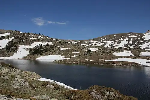 L'estany de la Bova.
