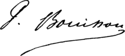 signature d'Étienne-Fréderic Bouisson