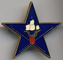 Insigne de la SES du 43e&nbsp;régiment d'infanterie alpine (1940-1942);