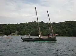 Chaloupe sardinière Eulalie de Douarnenez en Bretagne.