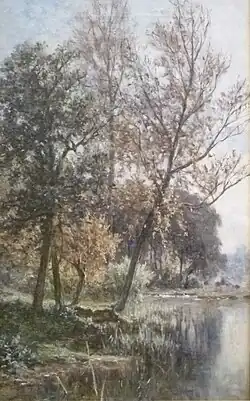 Vue sur le parc, collection privée