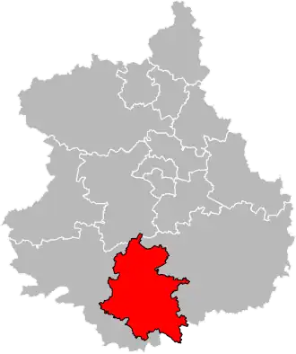 Eure-et-Loir - Canton Châteaudun 2015.svg