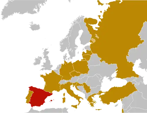 Les équipes sélectionnées