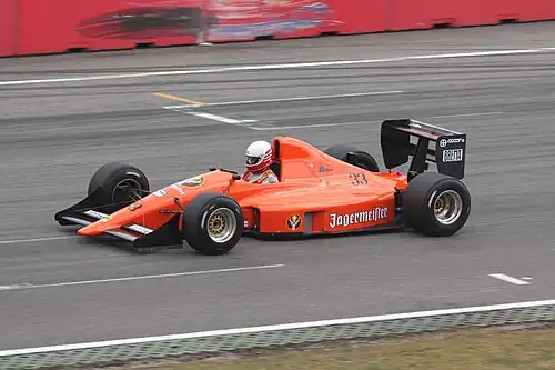 Photographie d'une monoplace ER189 à Hockenheim en 2011