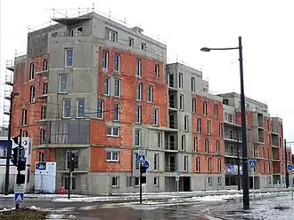 Résidence Linko en construction.