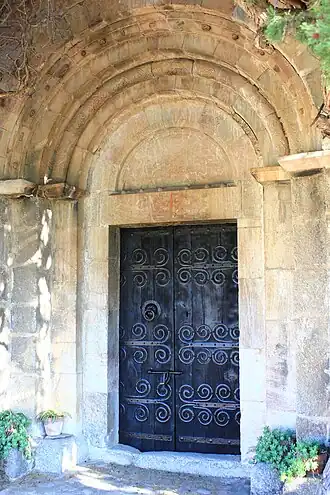 Le portail méridional.