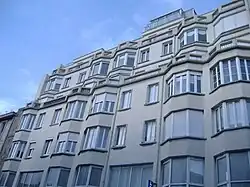 L'ex-palais du Commerce : immeuble caractéristique de l'Art déco brestois.