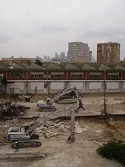 Travaux sur la ZAC de la Marine.