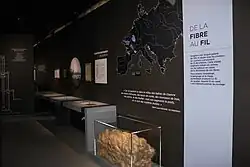 La première salle d'exposition de la Corderie royale