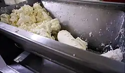 Photo extrudeuse en action