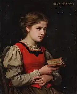 La Lectrice, avant 1888