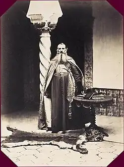 Louis-Antoine-Augustin Pavy, évêque d'Alger, vers 1856.