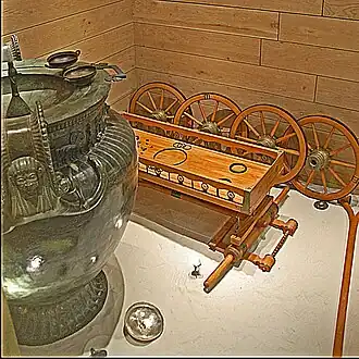 Mobilier funéraire de la Tombe de Vix (Hallstatt final / Musée du Pays Châtillonnais).